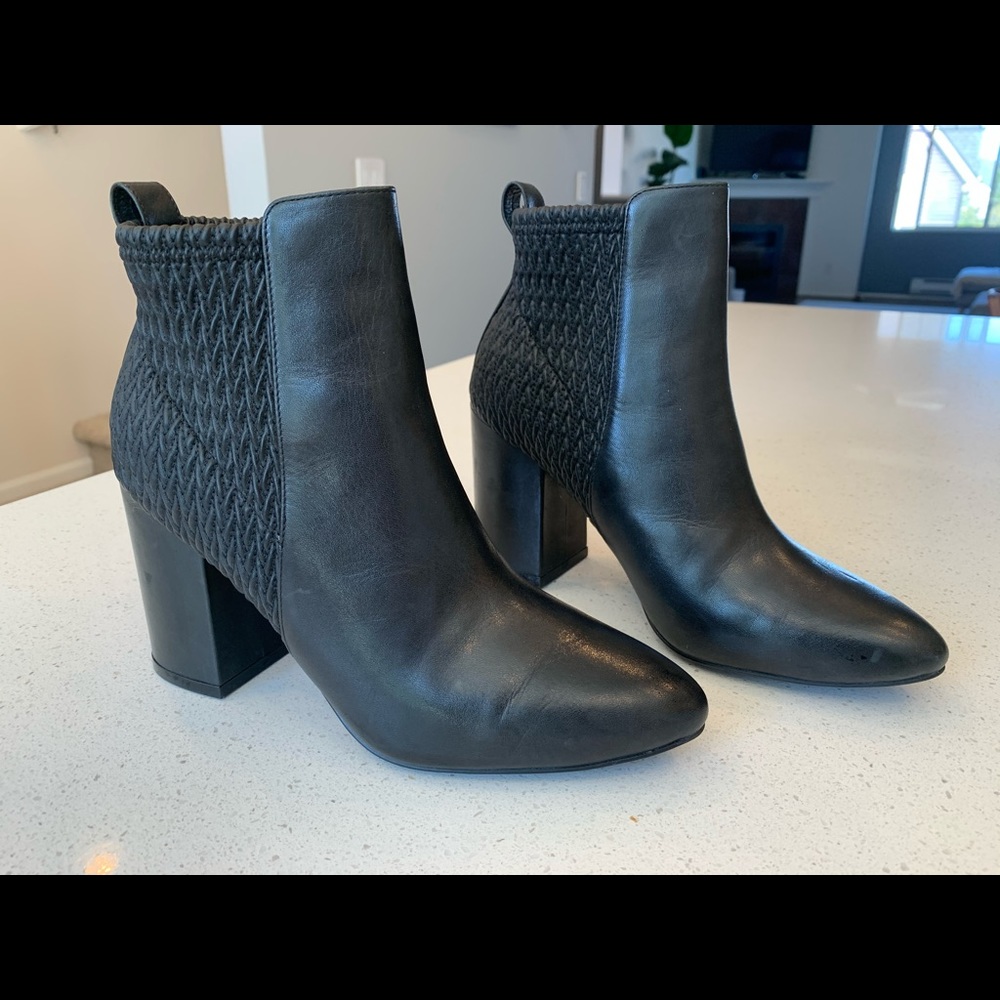 Cole Haan black booties